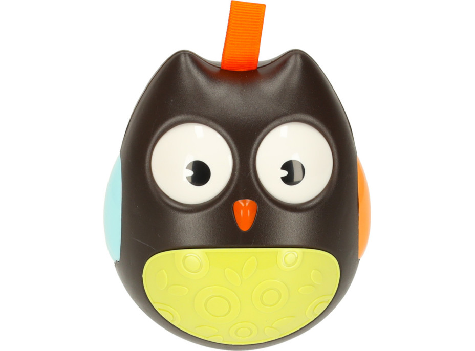 Zmyslová hojdacia sova - hnedá