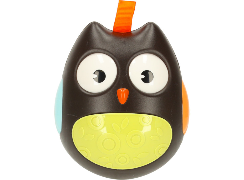 Zmyslová hojdacia sova - hnedá