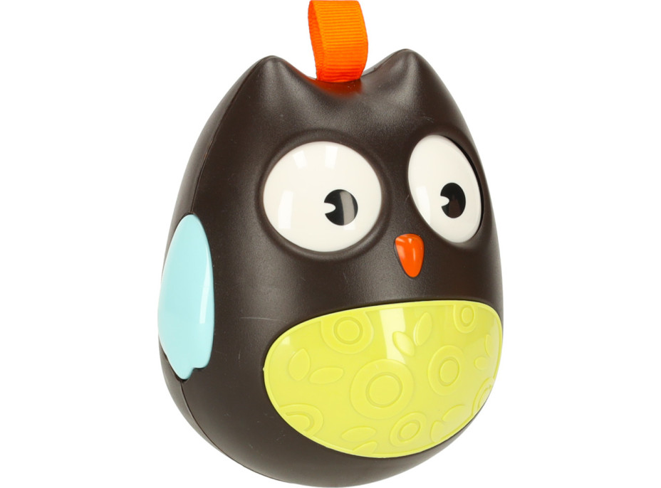 Zmyslová hojdacia sova - hnedá