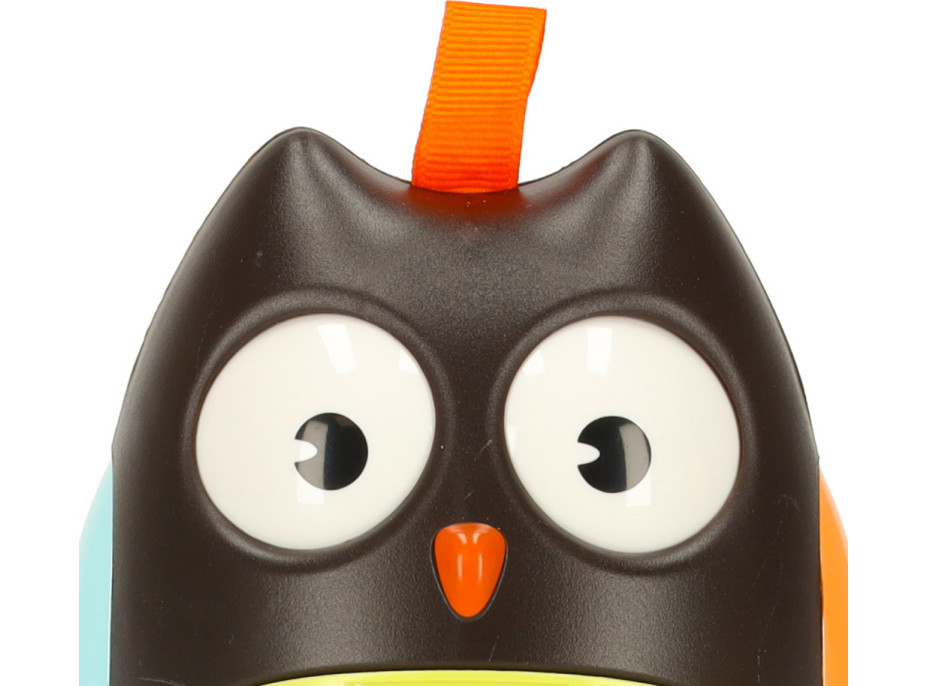 Zmyslová hojdacia sova - hnedá