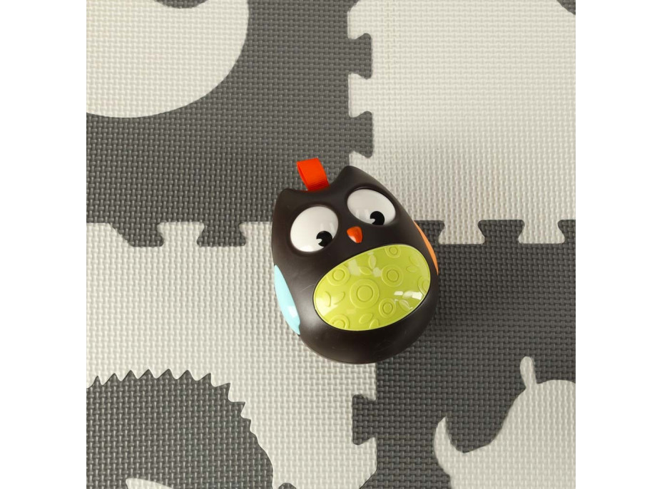 Zmyslová hojdacia sova - hnedá