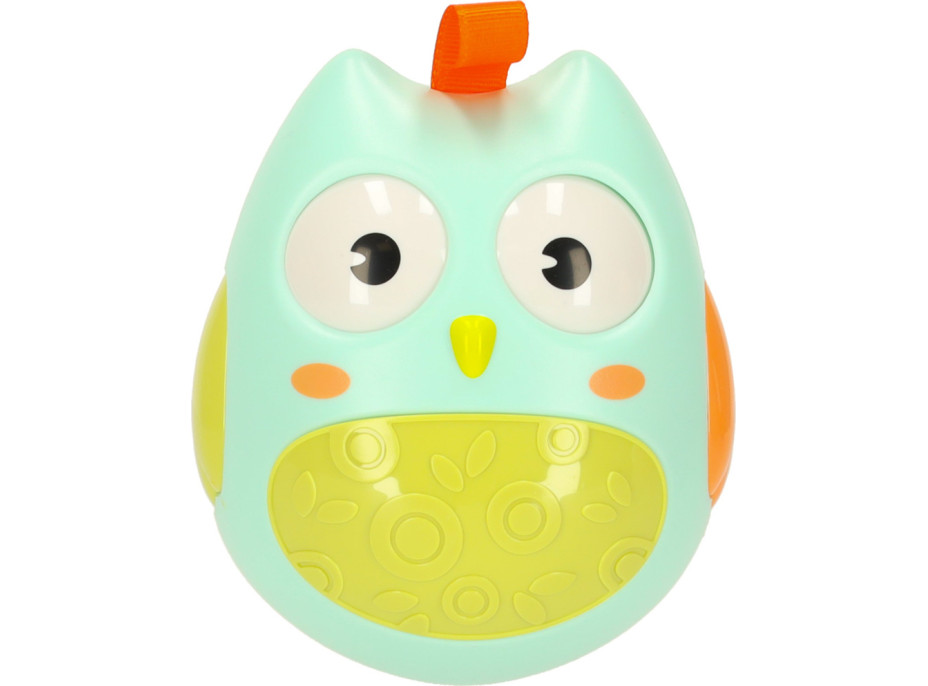 Zmyslová hojdacia sova - modrá