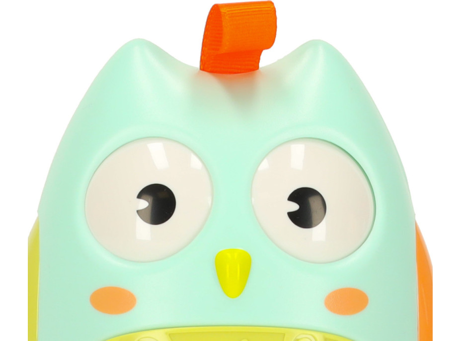 Zmyslová hojdacia sova - modrá