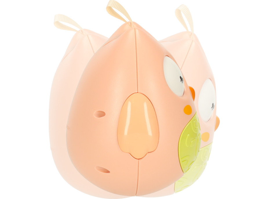 Zmyslová hojdacia sova - ružová