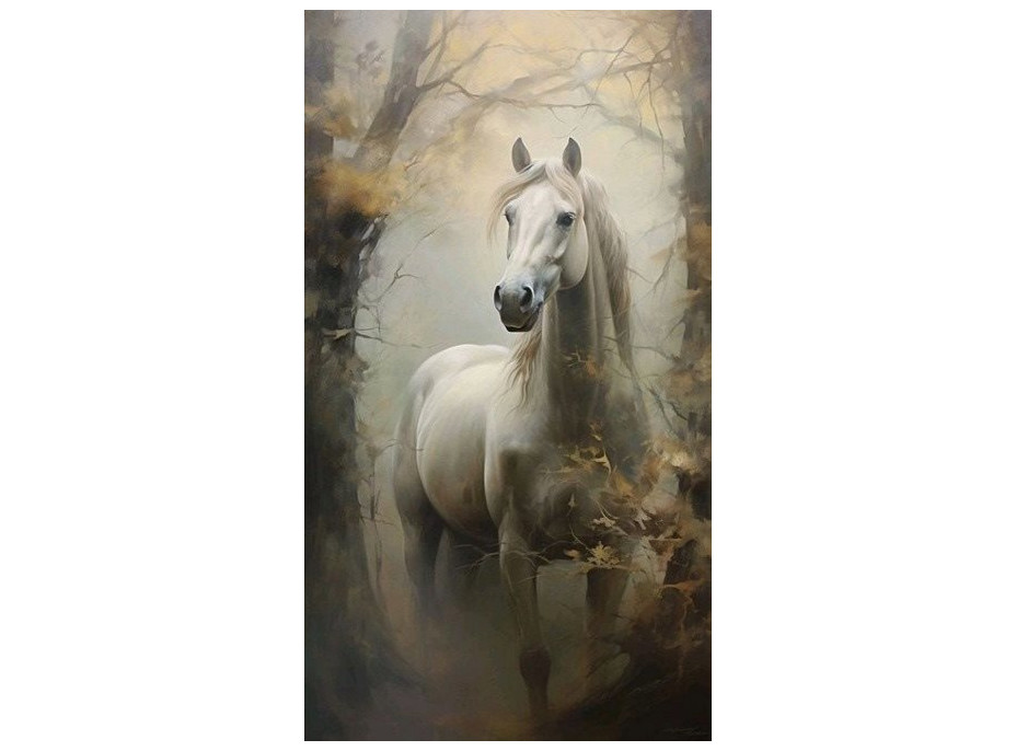 NORIMPEX Diamantové maľovanie Beluš v hmle 30x40cm