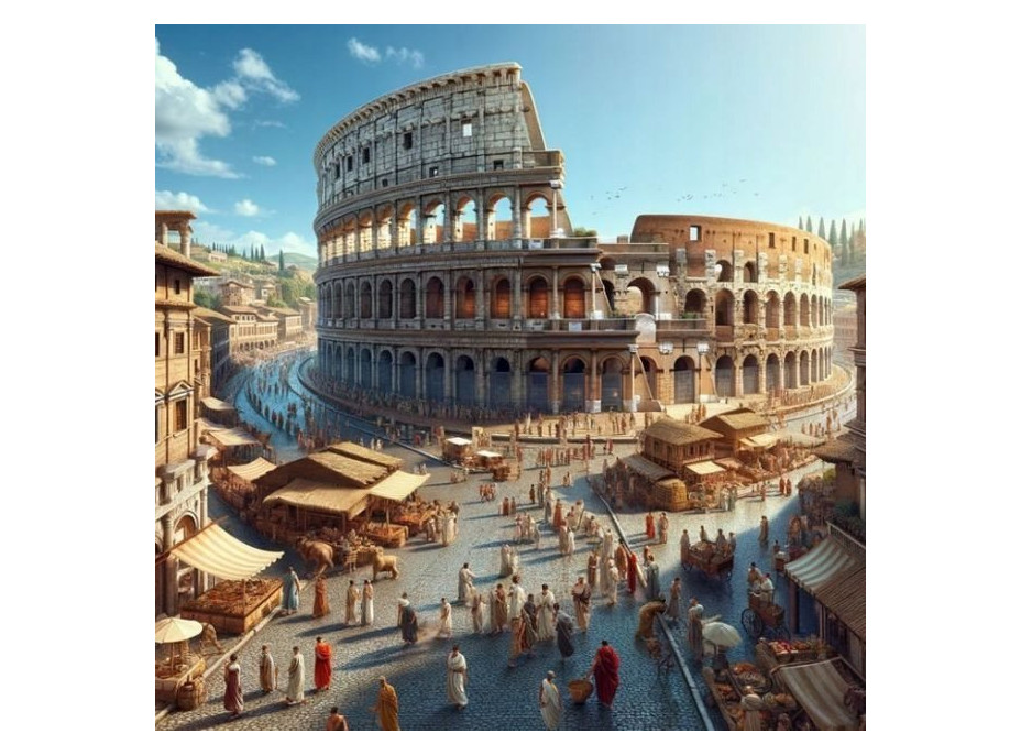 NORIMPEX Diamantové maľovanie Koloseum 30x40cm
