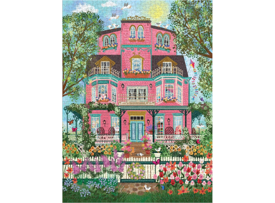 GALISON Metalické puzzle Viktoriánske sídlo v Capeside 1000 dielikov