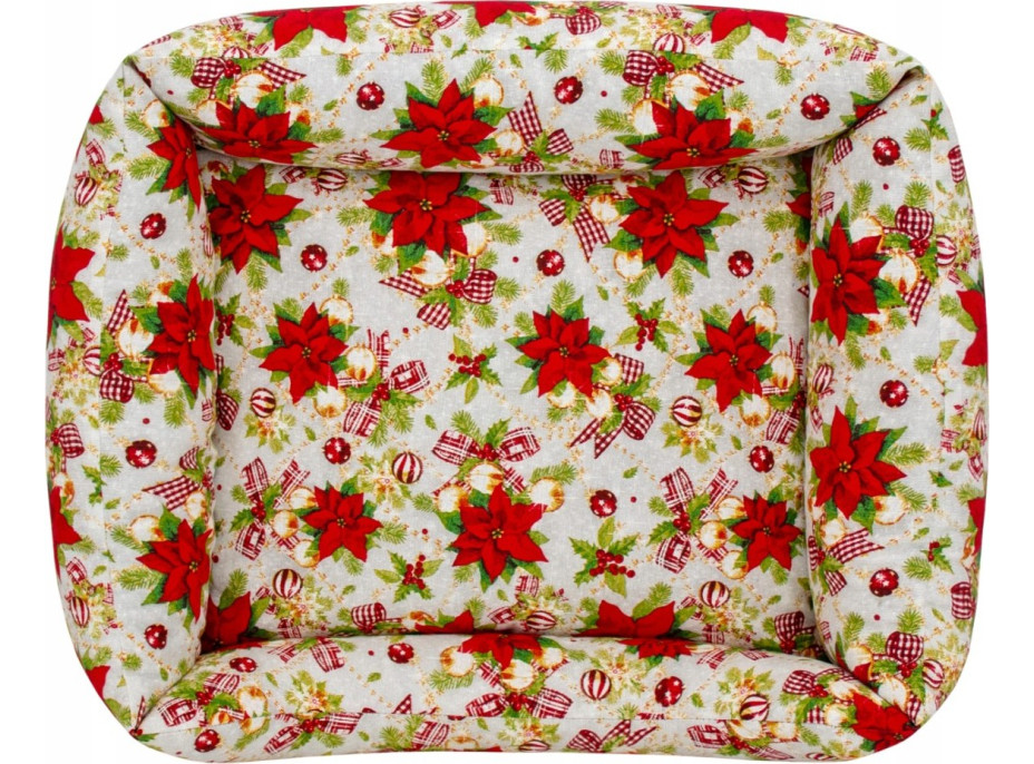 Pelech pre psov / mačky s vianočným motívom 70x60 cm - Vianočná hviezda