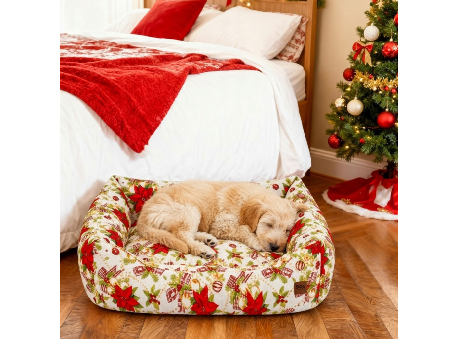 Pelech pre psov / mačky s vianočným motívom 70x60 cm - Vianočná hviezda