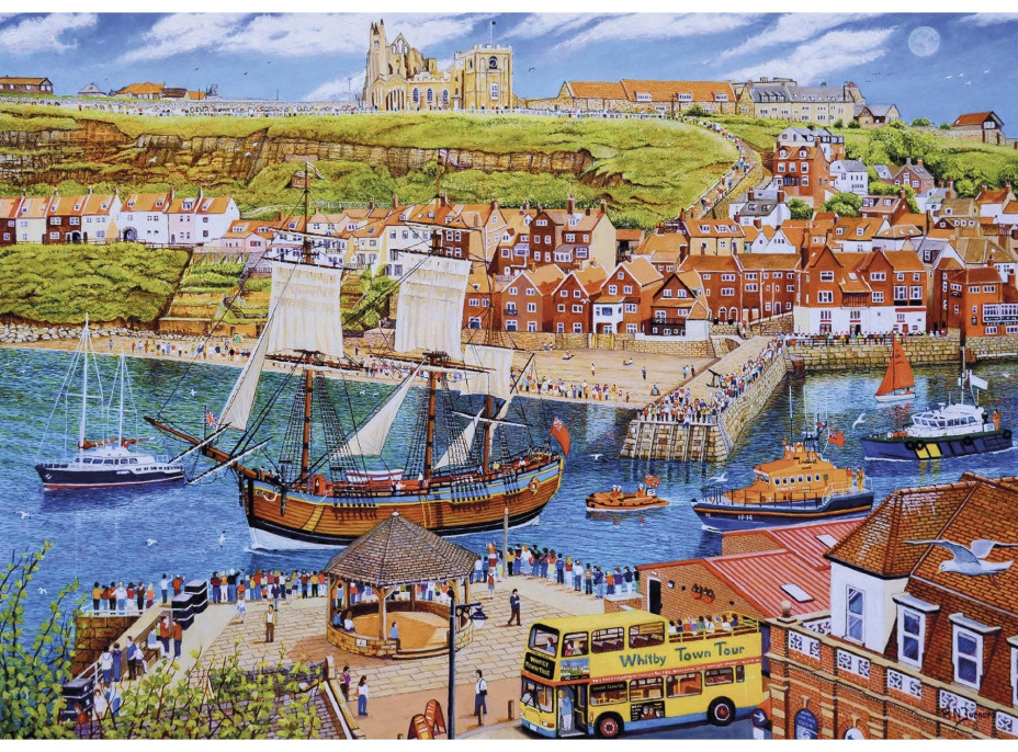 GIBSONS Puzzle Endeavour, Whitby 1000 dielikov