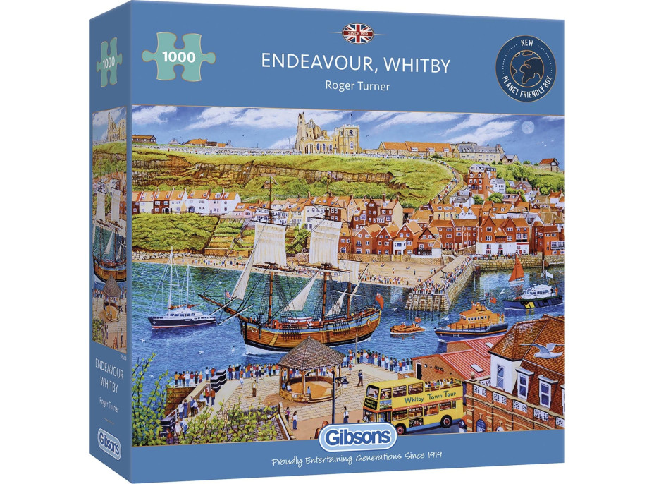 GIBSONS Puzzle Endeavour, Whitby 1000 dielikov