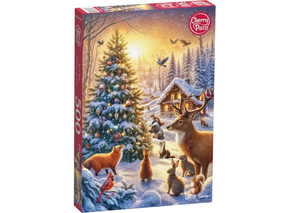 CHERRY PAZZI Puzzle Nech sneží 500 dielikov