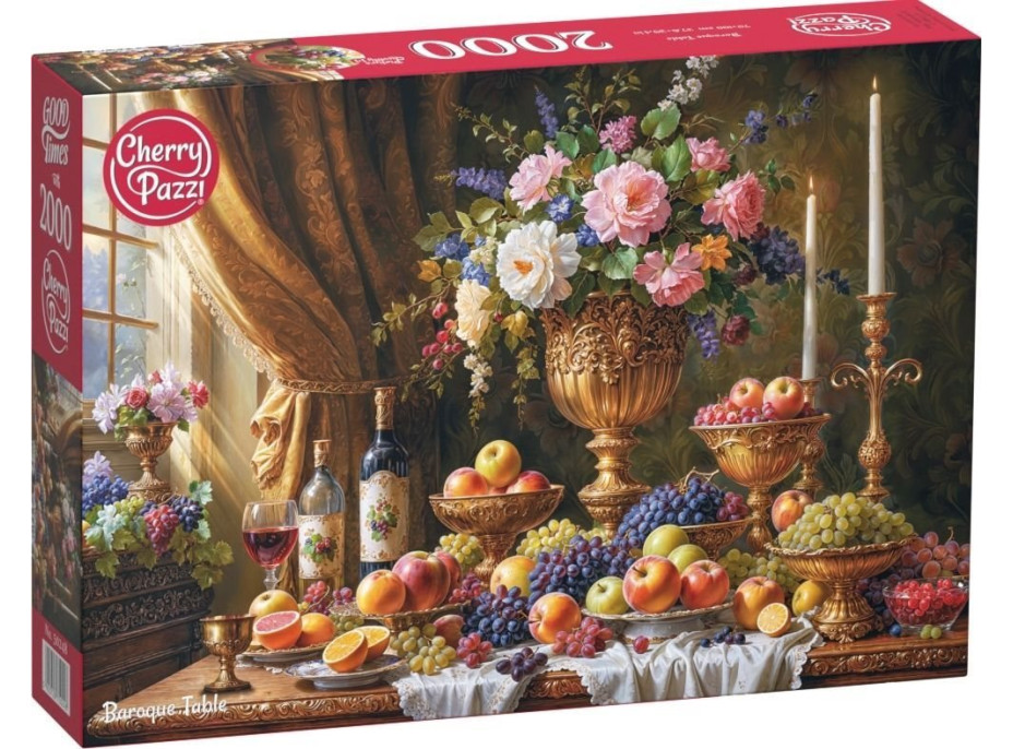 CHERRY PAZZI Puzzle Barokový stôl 2000 dielikov