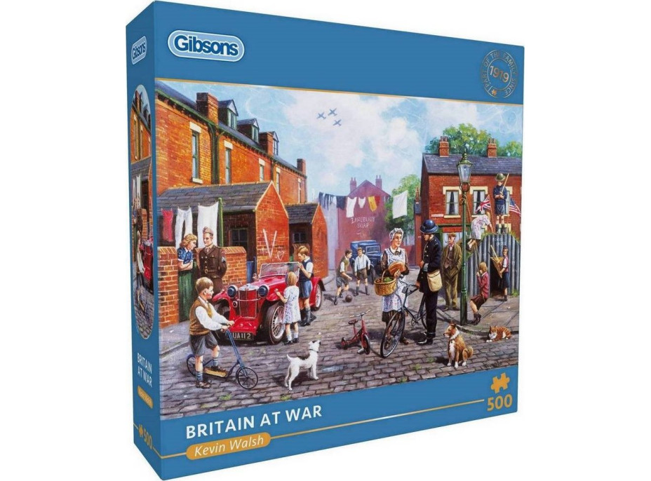 GIBSONS Puzzle Británia vo vojne 500 dielikov