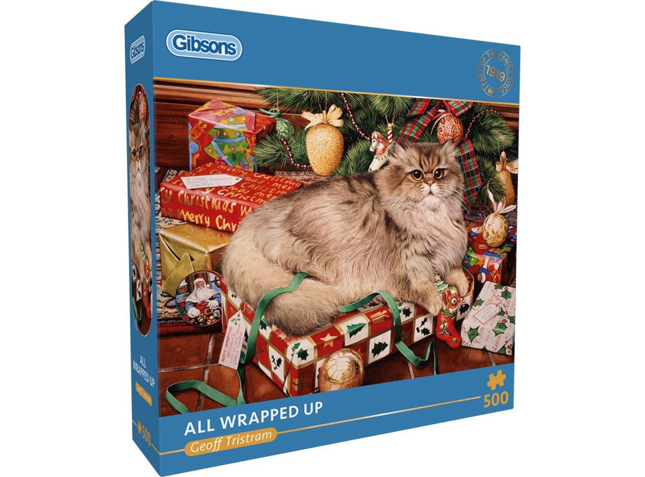 GIBSONS Puzzle Všetko zabalené 500 dielikov