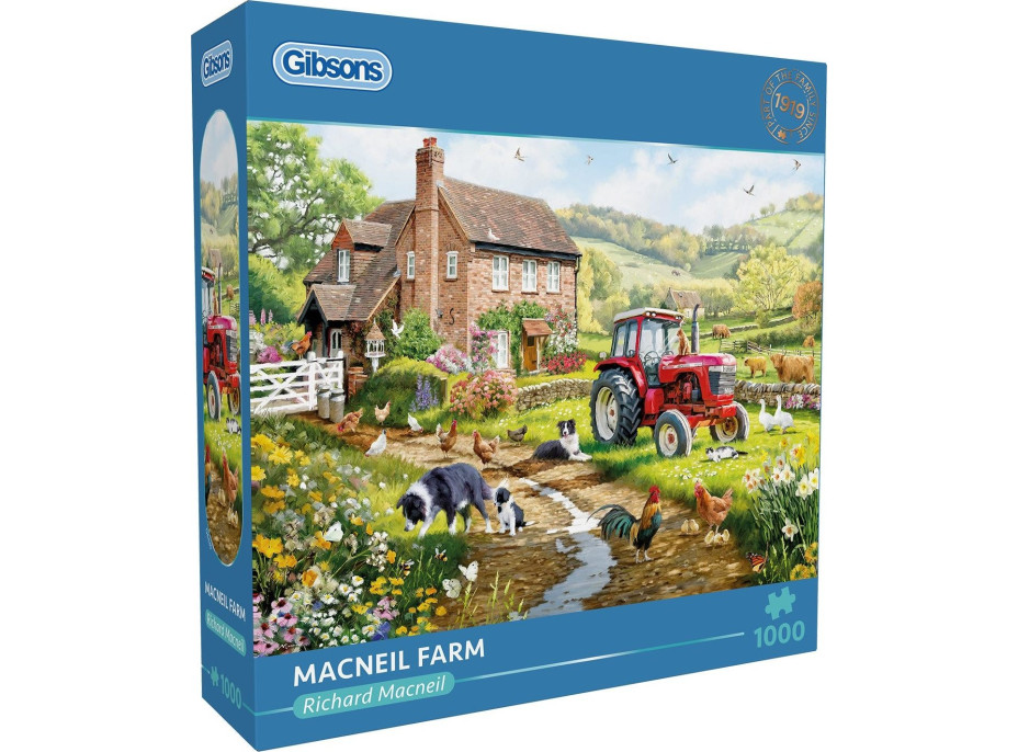GIBSONS Puzzle Macneilova farma 1000 dielikov