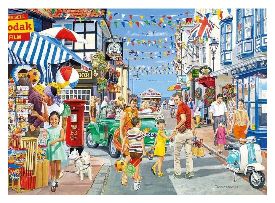 GIBSONS Puzzle Cesta na pláž 1000 dielikov