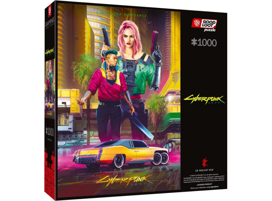 GOOD LOOT Puzzle Cyberpunk 2077: Kitsch Style 1000 dielikov