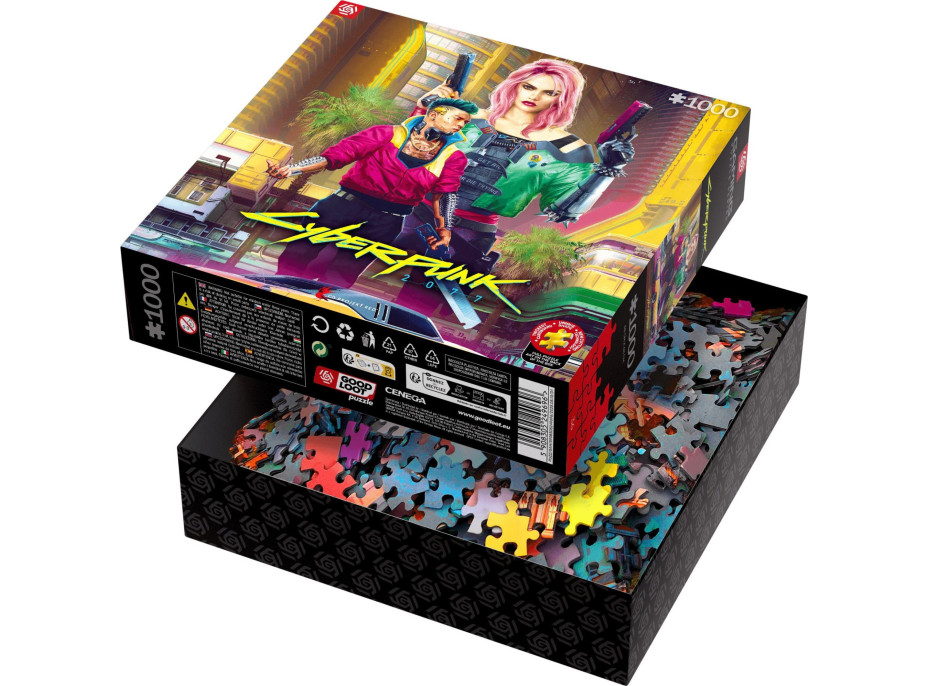 GOOD LOOT Puzzle Cyberpunk 2077: Kitsch Style 1000 dielikov