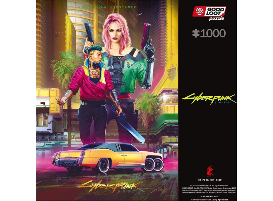 GOOD LOOT Puzzle Cyberpunk 2077: Kitsch Style 1000 dielikov