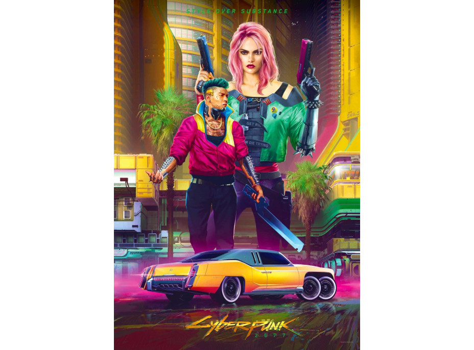 GOOD LOOT Puzzle Cyberpunk 2077: Kitsch Style 1000 dielikov