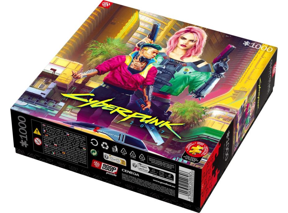 GOOD LOOT Puzzle Cyberpunk 2077: Kitsch Style 1000 dielikov