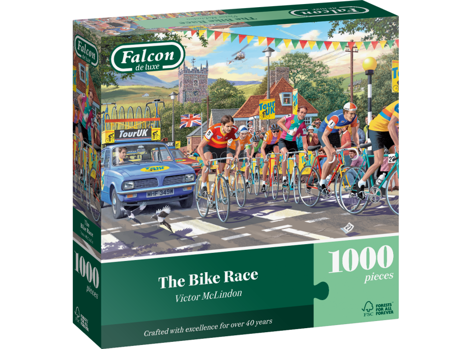 FALCON Puzzle Cyklistické preteky 1000 dielikov