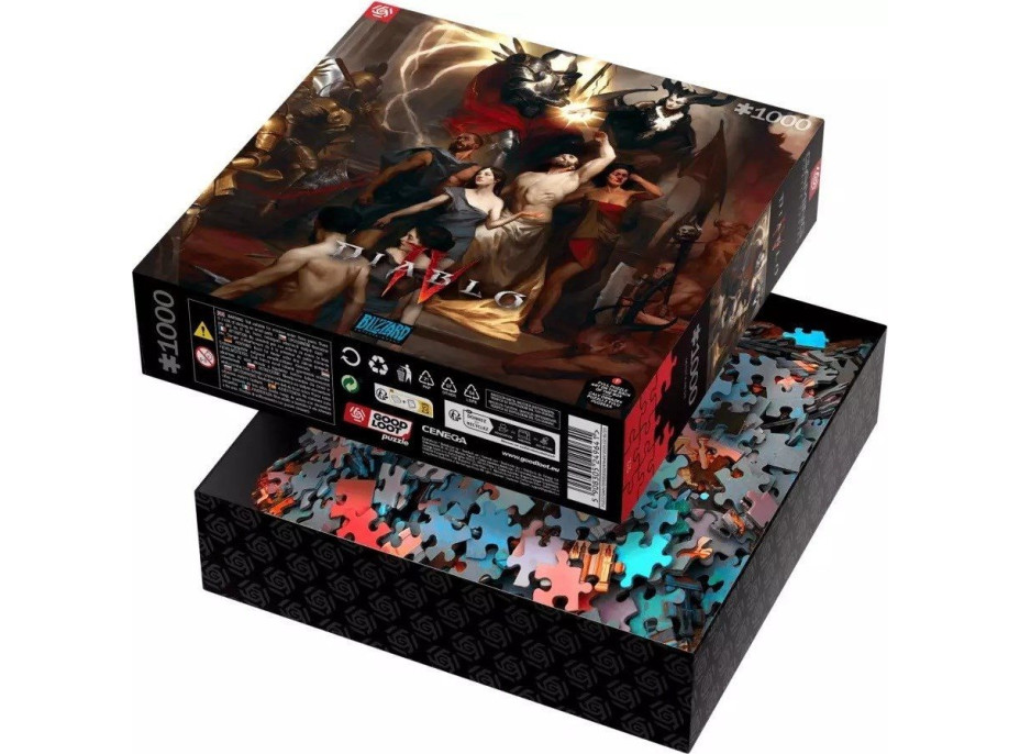 GOOD LOOT Puzzle Diablo IV: Birth of Nephalem 1000 dielikov