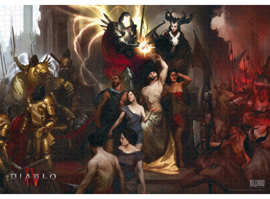 GOOD LOOT Puzzle Diablo IV: Birth of Nephalem 1000 dielikov