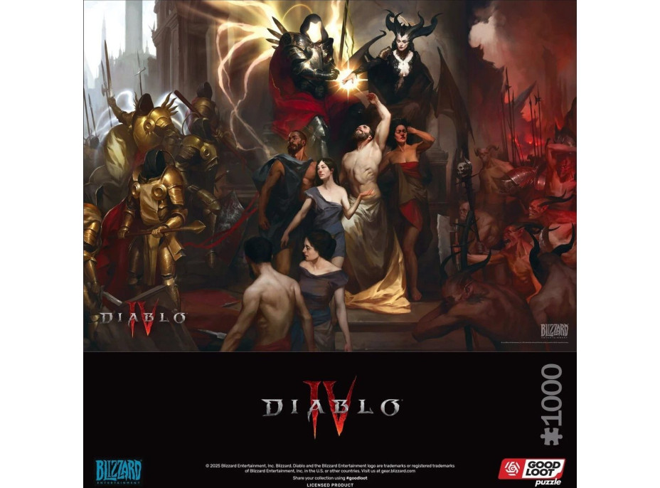 GOOD LOOT Puzzle Diablo IV: Birth of Nephalem 1000 dielikov