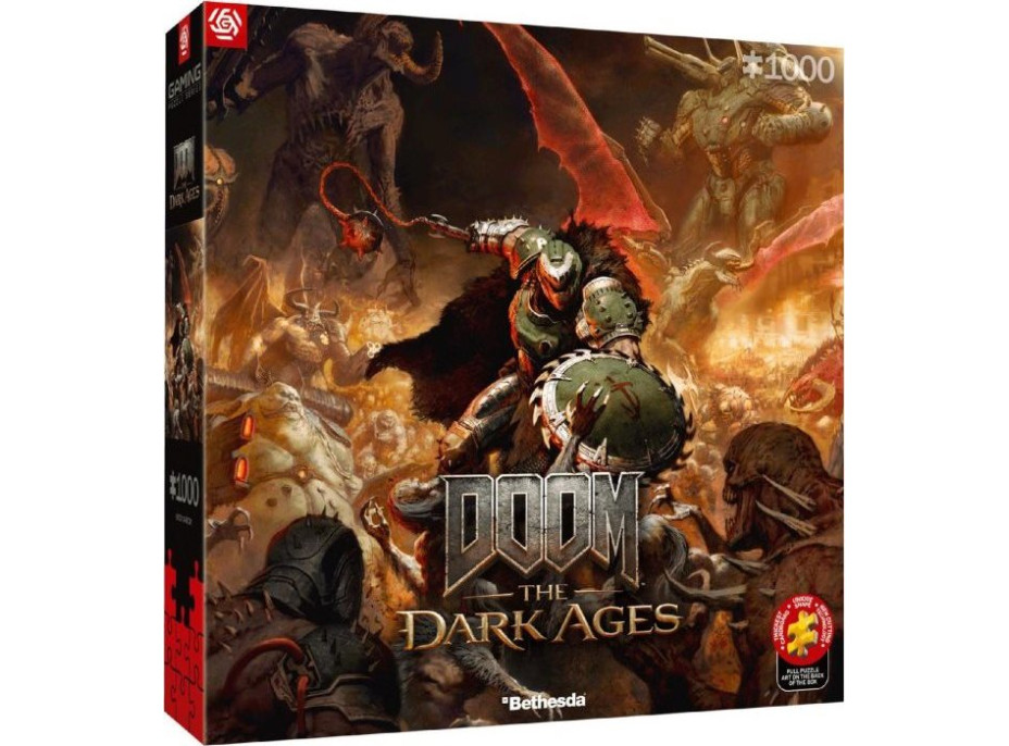 GOOD LOOT Puzzle Doom: The Dark Ages Slayer's Rage 1000 dielikov