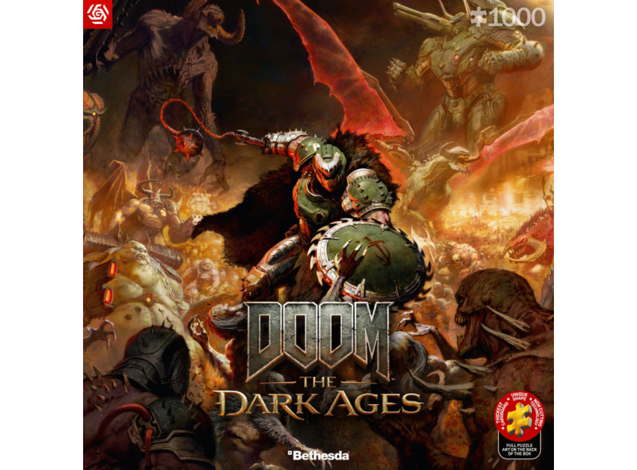GOOD LOOT Puzzle Doom: The Dark Ages Slayer's Rage 1000 dielikov