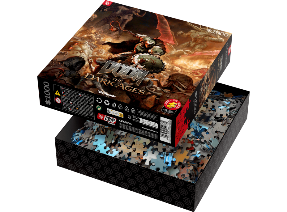 GOOD LOOT Puzzle Doom: The Dark Ages Slayer's Rage 1000 dielikov