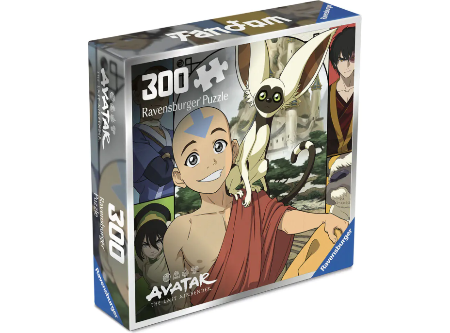 RAVENSBURGER Puzzle Fandom kolekcia: Avatar - Legenda o Aangovi 300 dielikov