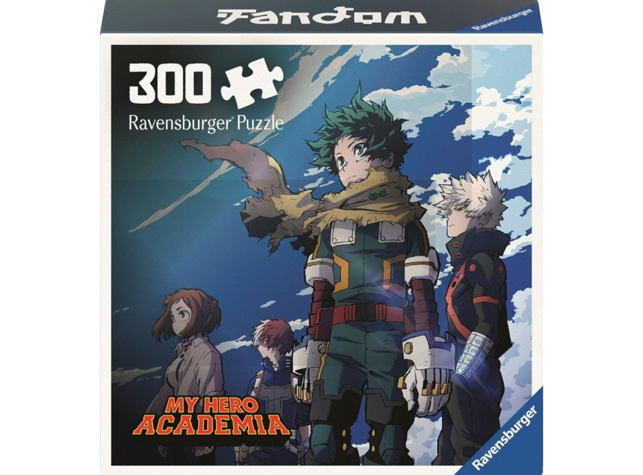 RAVENSBURGER Puzzle Fandom kolekcia: My Hero Academia 300 dielikov
