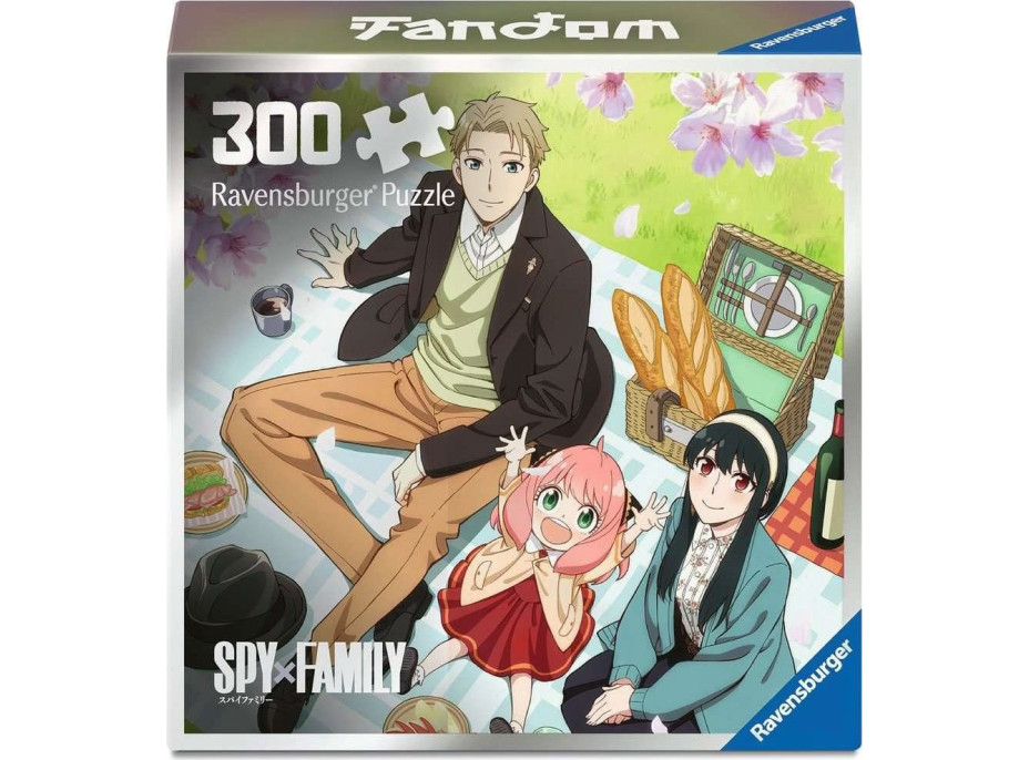 RAVENSBURGER Puzzle Fandom kolekcia: Spy X Family 300 dielikov