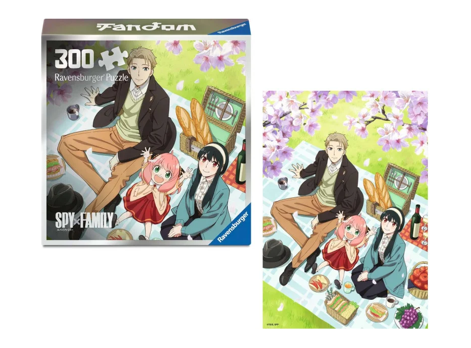 RAVENSBURGER Puzzle Fandom kolekcia: Spy X Family 300 dielikov