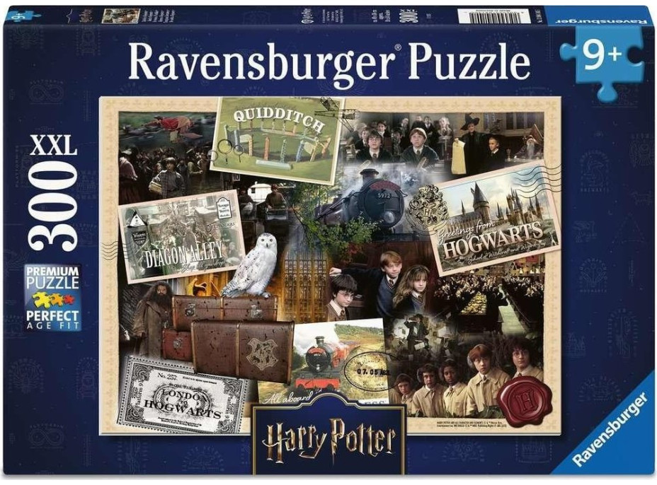 RAVENSBURGER Puzzle Harry Potter: Kúzelný svet 300 dielikov