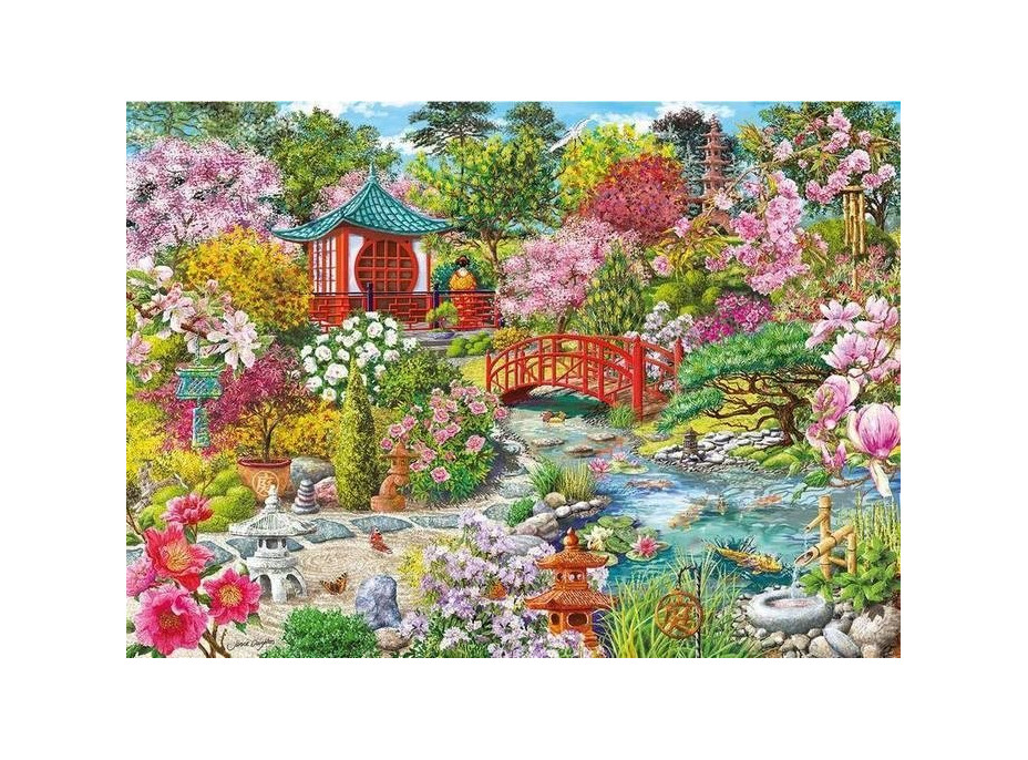 GIBSONS Puzzle Japonská záhrada 1000 dielikov