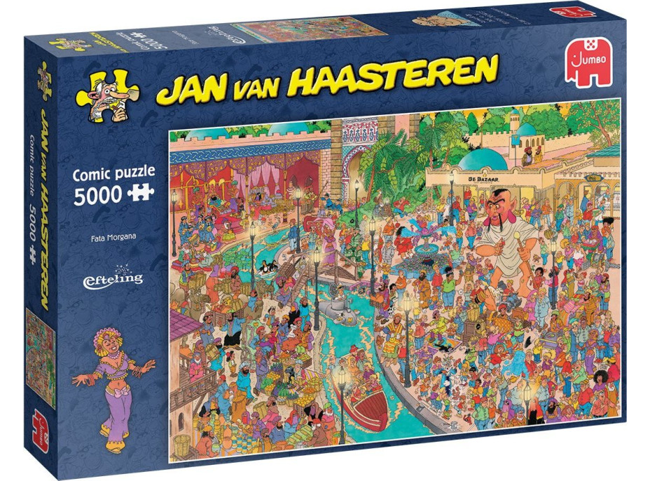 JUMBO Puzzle JvH Fata Morgana v Eftelingu 5000 dielikov