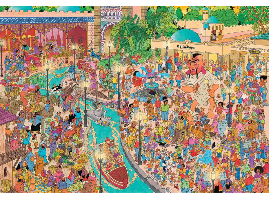 JUMBO Puzzle JvH Fata Morgana v Eftelingu 5000 dielikov