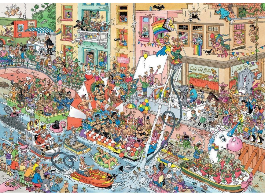 JUMBO Puzzle JvH Oslava hrdosti 1000 dielikov