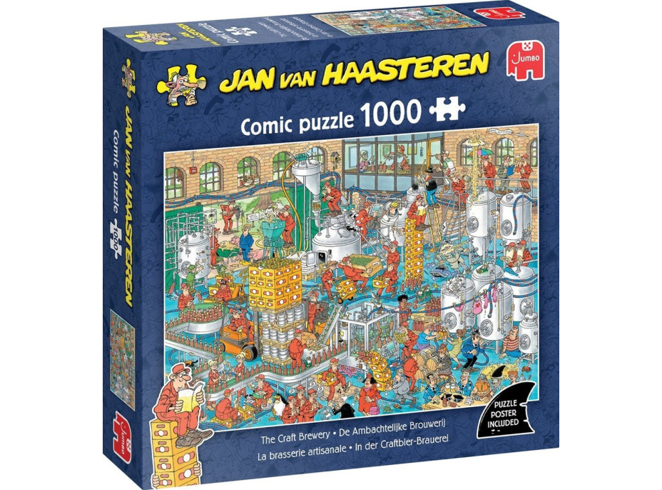 JUMBO Puzzle JvH Remeselný pivovar 1000 dielikov
