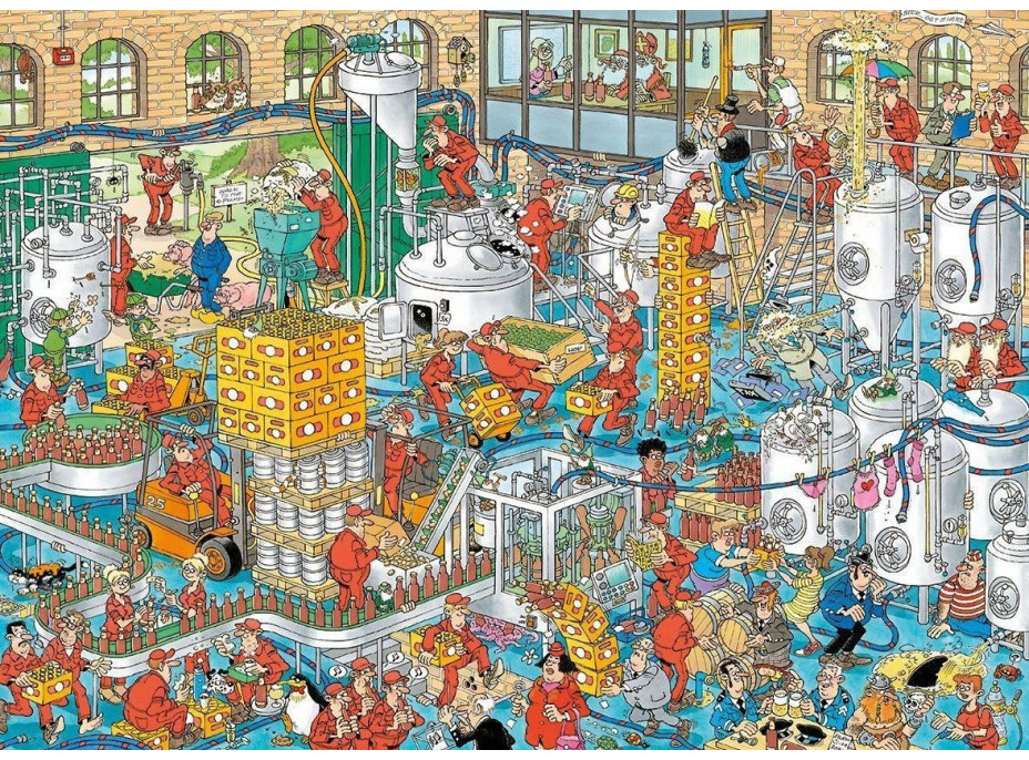 JUMBO Puzzle JvH Remeselný pivovar 1000 dielikov