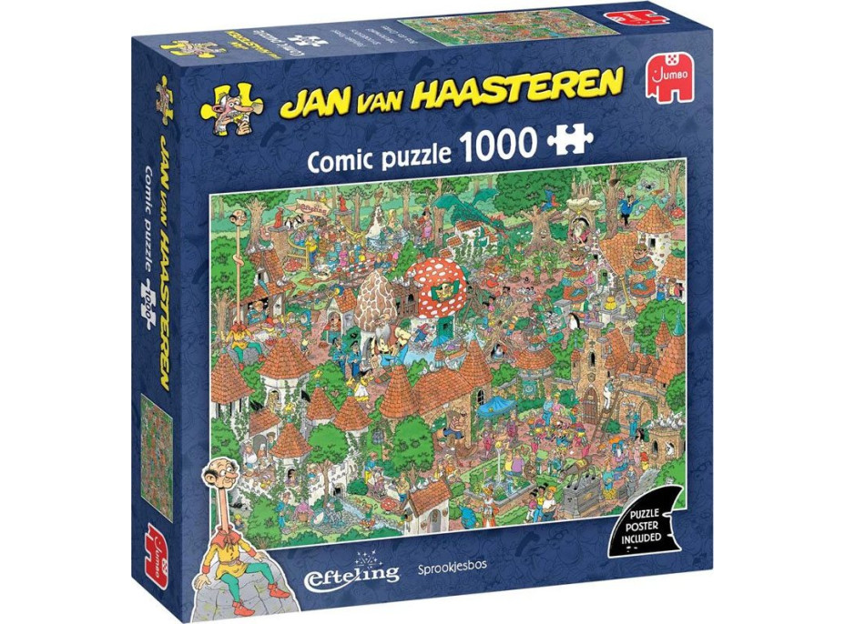 JUMBO Puzzle JvH Rozprávkový les 1000 dielikov