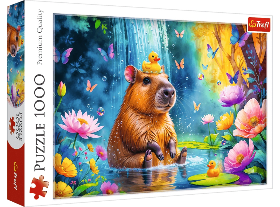 TREFL Puzzle Kapybara 1000 dielikov