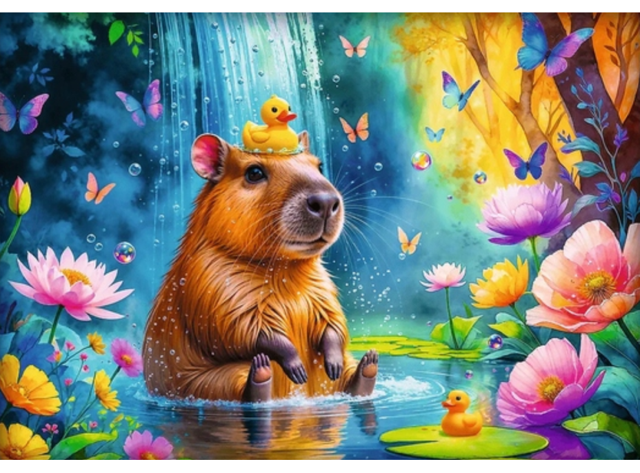 TREFL Puzzle Kapybara 1000 dielikov