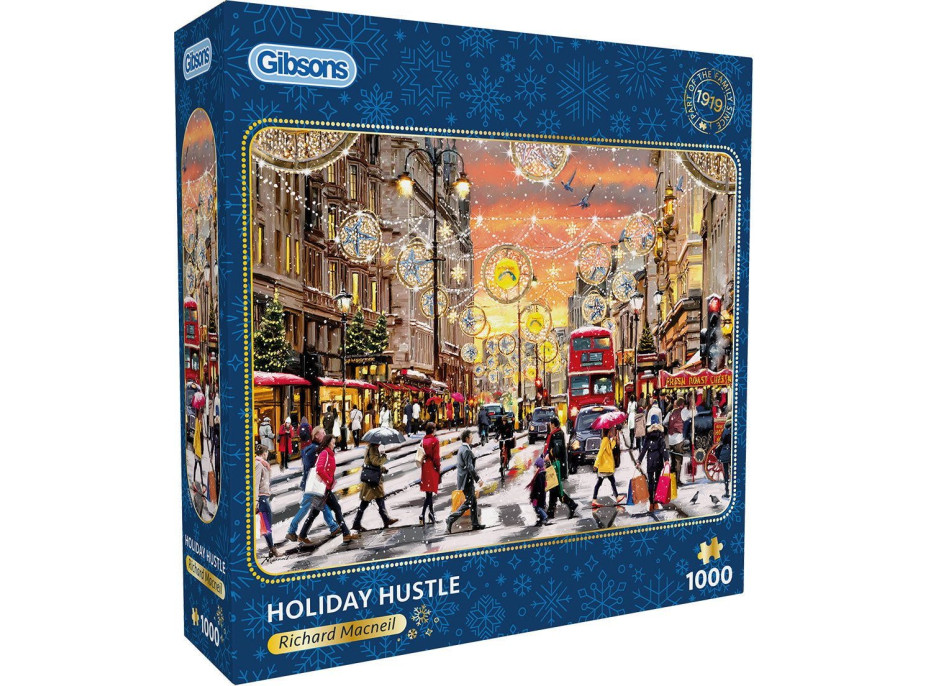 GIBSONS Puzzle Sviatočný zhon 1000 dielikov