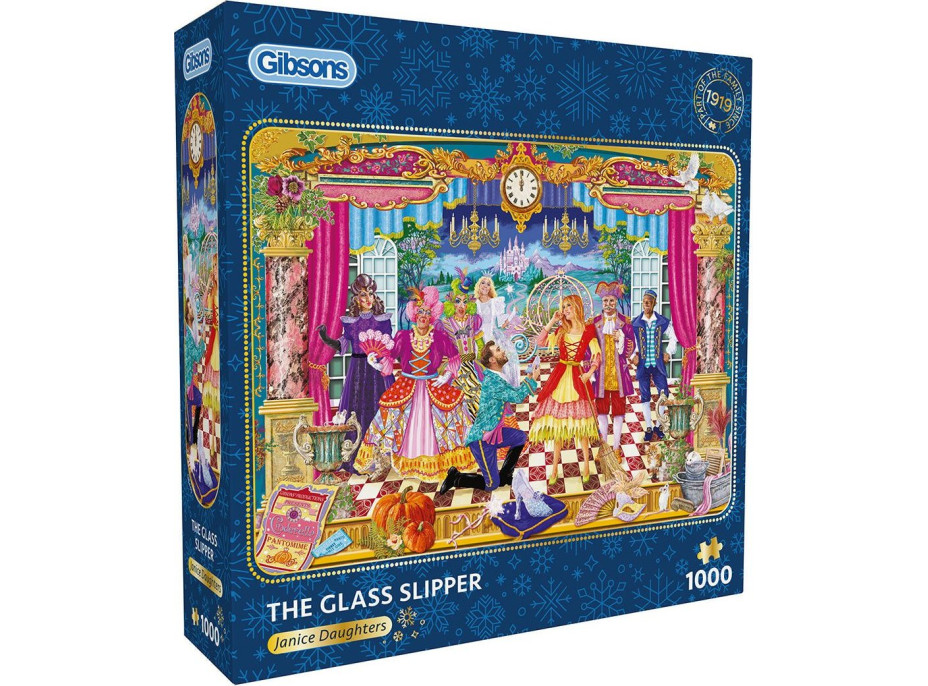 GIBSONS Puzzle Sklenená črievička 1000 dielikov