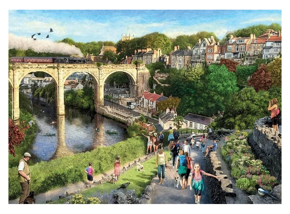 GIBSONS Puzzle Knaresborough 1000 dielikov